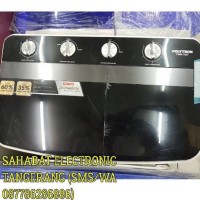 Jual MESIN CUCI POLYTRON 2 TABUNG PWM 7057 HEMAT LISTRIK HEMAT DETERJEN Murah
