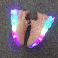 Jual shoes celebrity led pink Murah