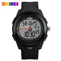 Jual Jam Tangan Pria Original SKMEI Dual Time Model Casio Asli Anti Air Murah