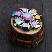 Jual SALE Fidget spinner Rainbow Heptagonal Murah