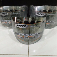 kaca crome silver ORI helm Ink Cx 22 Cx 25 Cx 390 Kyt Forza Romeo