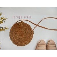 Jual Serupa Senja Lunar Tas Selempang Kerajinan Rotan Bali Murah