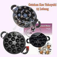 Jual SNACK MAKER 15 LUBANG (TAKOYAKI) Murah
