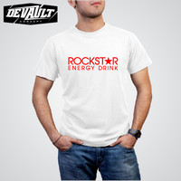 Harga sangat murah kaos otomotif rockstar logo simple white | antitipu.com Harga sangat murah kaos otomotif rockstar logo simple white | antitipu.com