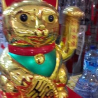 Jual Patung kucing hoki 30cm Murah
