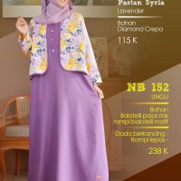 gamis nibras nb 152 ungu