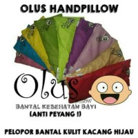 Jual olus hand pillow/bantal lengan olus/bantal kesehatan kulit kacang hija Murah