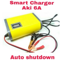 Jual Charger Aki / Batere Motor dan Mobil Portable 6A - Termurah !! Murah