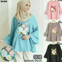 Grosir Baju Atasan Muslim Wanita Hijab Murah Terbaru / Seiju Bordir