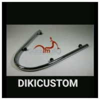 Aksesoris motor / list bumper honda scoopy 2017