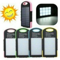 Jual POWERBANK SOLAR CELL + 20 LED LAMPU EMERGENCY Murah