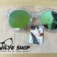 Kacamata Wanita Guccini Murah frame Bening Lensa Hijau