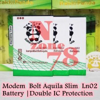 Jual Baterai Modem Bolt Aquila Slim Ultra LTE Ln02 BL1 Double IC Protection Murah