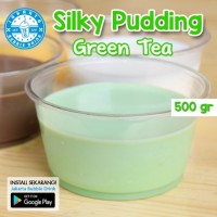 Jual Bubuk Silky Pudding Green Tea 500gr - Jakarta Bubble Drink Murah