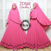 Baju Terusan Wanita Muslim Longdress Zoya