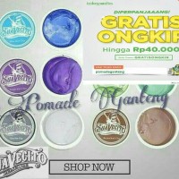 Jual Pomade Suavecito Warna colour wax clay(pomade warna)sample-Free sisir! Murah