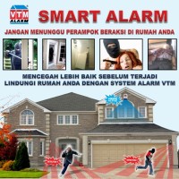 Paket Alarm Made in Japan VTM alarm security sistem hindari perampok