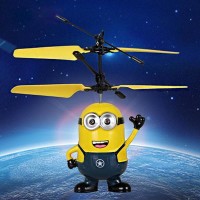 Jual Flying heli / helicopter Toy Mainan Anak Terbang Minion Doraemon Murah