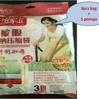 Jual 3pcs Compresion bag Plastik Vacuum Bag Vakum Vacum bag Murah