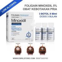 Jual FOLIGAIN MINOXIDIL 5% LOW ALCOHOL UNTUK KEBOTAKAN PRIA Murah