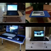 Jual meja laptop/meja belajar/meja lipat/portable Murah
