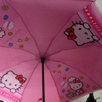 Jual payung terbalik hello kitty Murah