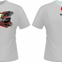 Kaos polo motif helm sepeda TLD MTB Downhill