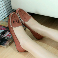 Sepatu Flat Flatshoes Laser Bata NFZ-55