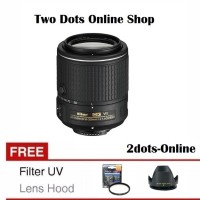 Nikon Lensa 55-200 AF-S 55-200mm f/4-5.6 G ED DX VR II + Filter & Hood