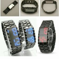 Jual jam led iron samurai Versi Kedua Murah