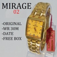 Jam Tangan Wanita Rolex 7716 Emas Mirage Ori