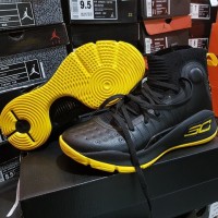 SEPATU BASKET UNDER ARMOUR CURRY 4 BLACK NIGHT