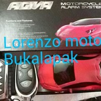 Alarm Motor AGIVA model mobil remote pengaman spesial edisi B09 9167