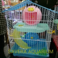 KANDANG HAMSTER M003 / RUMAH HAMSTER LUCU