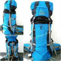Tas Gunung murah Original DMM 60l Stepa Biru cerah Carrier Camping