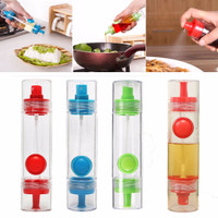 Jual PROMO Botol 2in1 Tempat kecap sauce oil generasi dua saos bumbu dapur Murah
