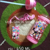 Jual Botol Minum Anak Karakter Tsum Tsum, Frozen dll/ Botol Minum Import Murah