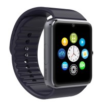 JAM TANGAN PINTAR CAMERA, TELEPON, SMS, SMARTWATCH GT08 ANDROID, APPLE
