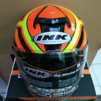 Helm ink dynamic yellow red fluo