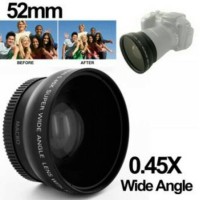 Wide Angle Lens Macro 0.45X 52mm untuk Nikon