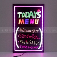 Jual KADO UNIK Papan Tulis Led Board Tulisan Cahaya Nyala Pesan Menu Murah