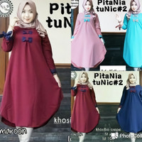 Jual JUAL BAJU MUSLIM WANITA BLOUSE WANITA PITANIA TUNIK Murah