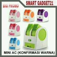 Jual Ac Mini Portable 2 Pintu / Fan / Double / Pendingin Ruangan Laris... Murah