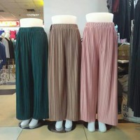 Jual Celana Kulot Plisket Tebal bagus Up to XXL (REAL PICK 100% SAMA) Murah