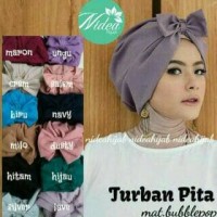 Jual Turban Pita Bow Murah / Grosir Turban / Turban Kekinian Murah