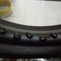 Velg Rossi 250-14 Black Doff Motor Matic