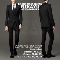 Jual Setelan jas blazer pria slim fit Nikayu Murah