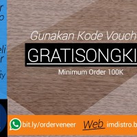 Jual Veneer Afromosia (A) Guitar Dekorasi Kerajinan Tangan Fingerboard Murah