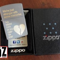 Jual ZIPPO MATTE CUSTOME GRAFIR / BISA CUSTOME LOGO DAN NAMA APA SAJA Murah