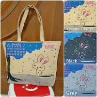 Jual Tote Bag Kanvas 4 Murah